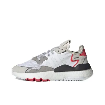 Adidas Originals Nite Jogger J 'White Shock Red' Gs