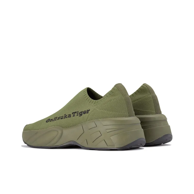 Onitsuka Tiger P Trainer Knit Lo Shoes 'Smog Green'-3