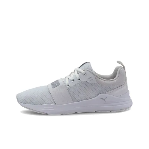 PUMA Wired Casual Shoes Unisex Low-Top Gray/White