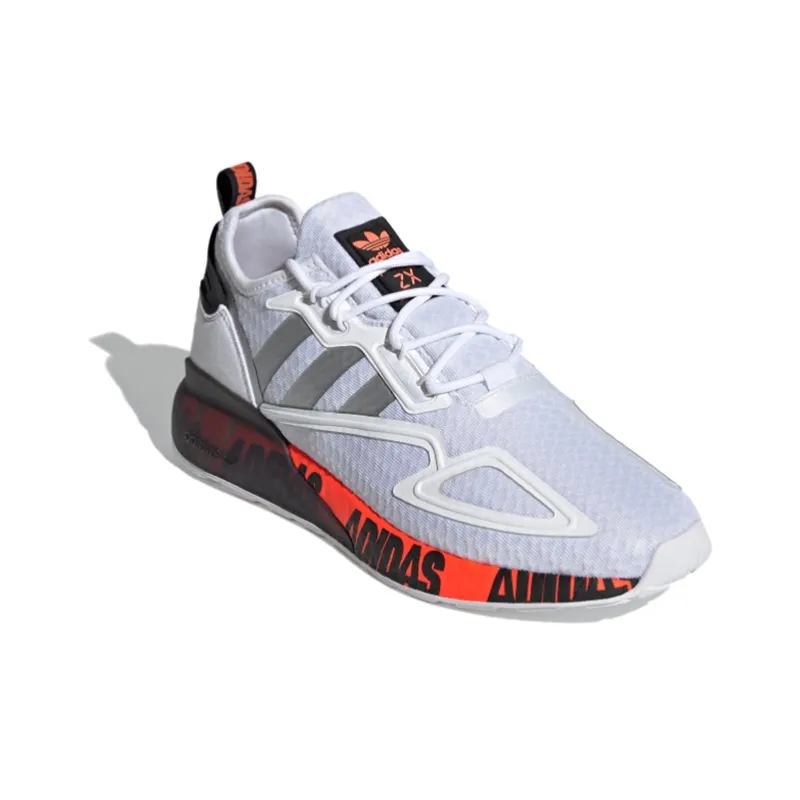 Adidas Zx 2K Boost Bold Logo Graphic White-1
