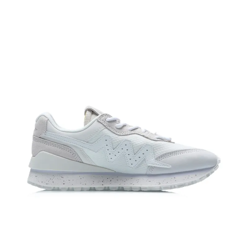 LiNing Wade 001 Cushioned Anti-Slip Wear-Resistant Breathable Lightweight Low-Top Casual Shoes Women's White-1