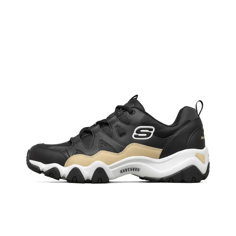 Skechers D'Lites 2.0 Running Shoes Black/White-0