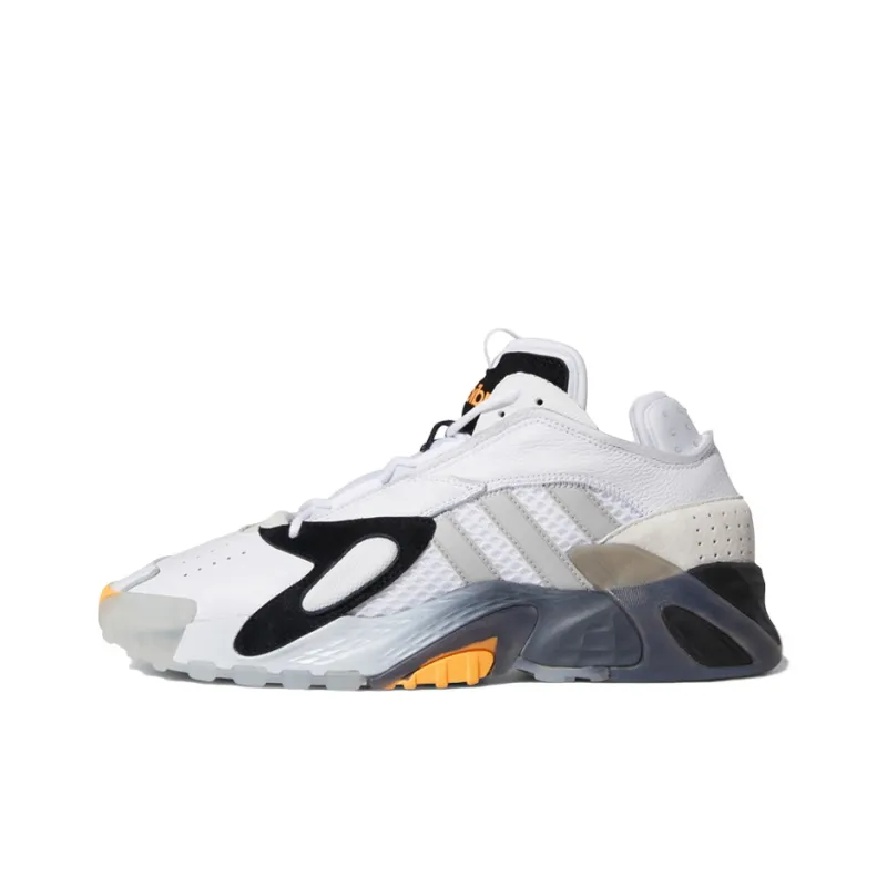 Adidas Streetball White Black Orange-0