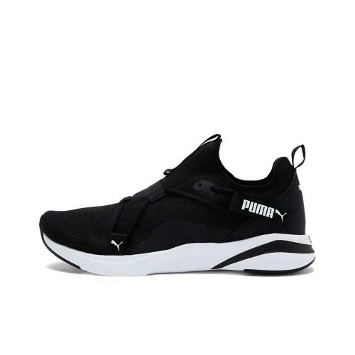 PUMA Softride Series Casual Shoes Men Low-Top Black/White