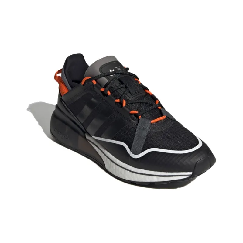 Adidas 2K Boost Pure Black Orange-2