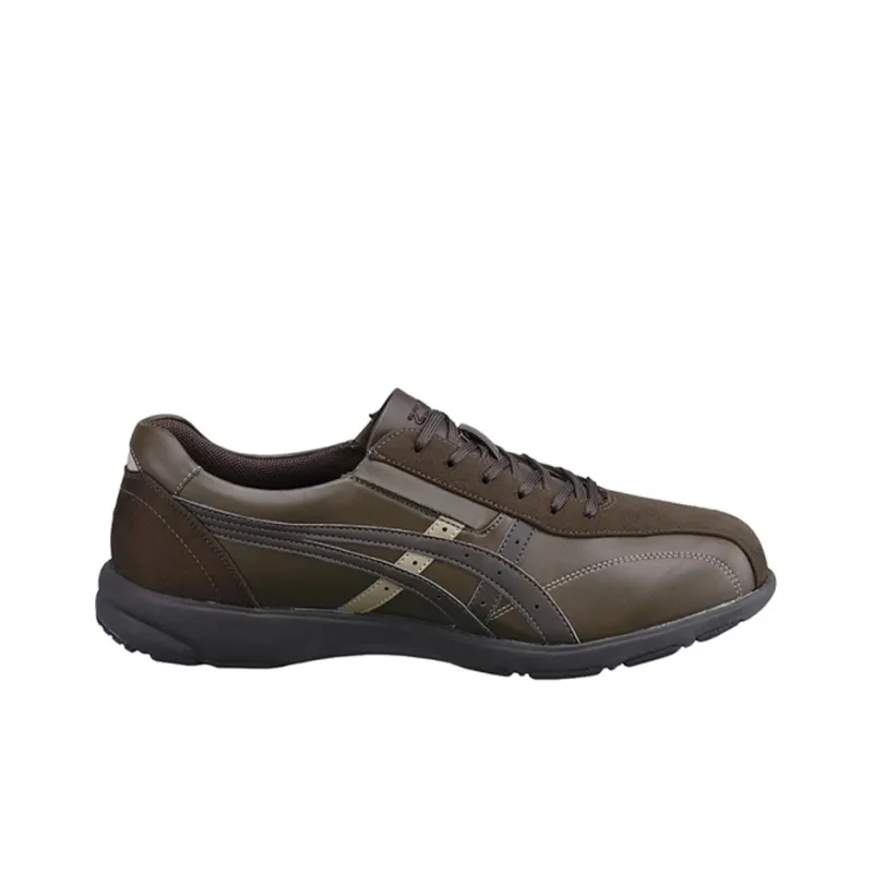 Asics Life Walker Wear-Resistant Low-Top Casual Shoes Men's Dark Brown-1