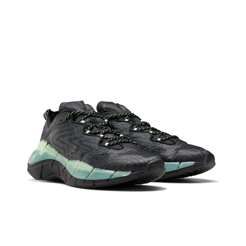 Reebok Zig Kinetica Ii Black Neon Mint-2