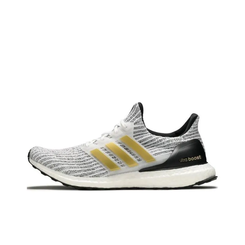 Adidas Ultra Boost White Gold Metallic-0