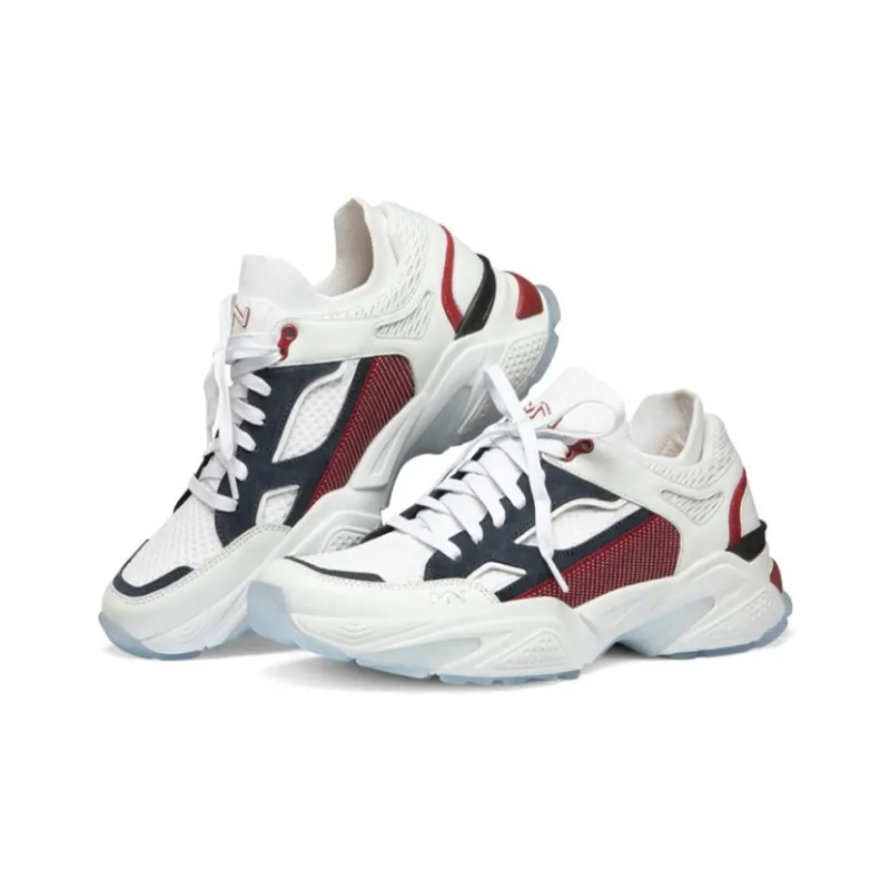 Skechers Kraz Sports Shoes White/Red/Black-2