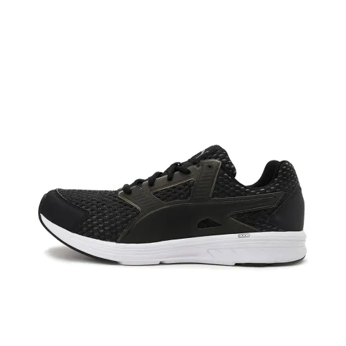 PUMA Nrgy Driver Low Running Shoes Black/White Women's
