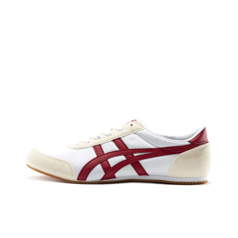 Onitsuka tiger white burgundy online