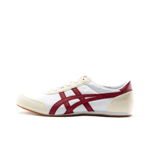 Onitsuka Tiger Track Trainer Casual Shoes Unisex Low-Top White/Red