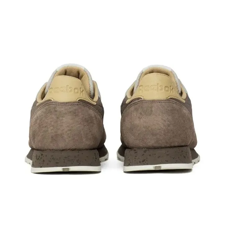 Reebok Classic Leather Speckle Low-Top Casual Shoes Men's Gray-3