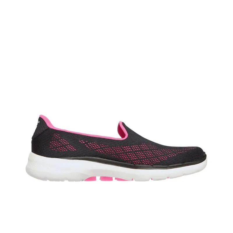 Skechers GOwalk 6 Cosmic Force Loafers Black/Pink Women's-1