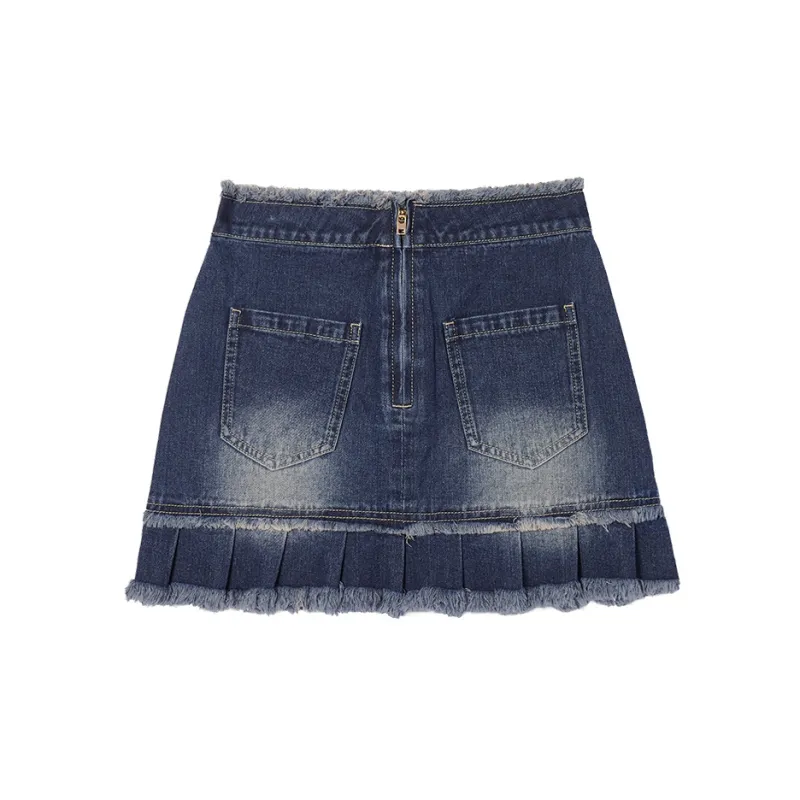 EPTISON WOMAN Denim Short Skirts Women's-1
