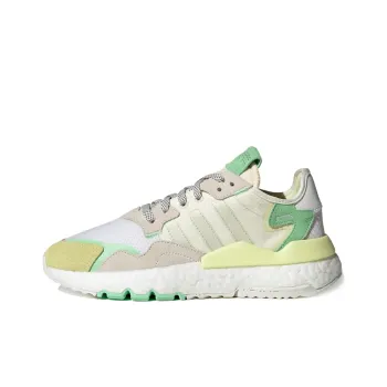 Adidas Originals Nite Jogger 'White Yellow Green' Women's