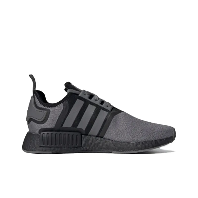 Adidas Originals Nmd R1 Grey Four Core Black-1