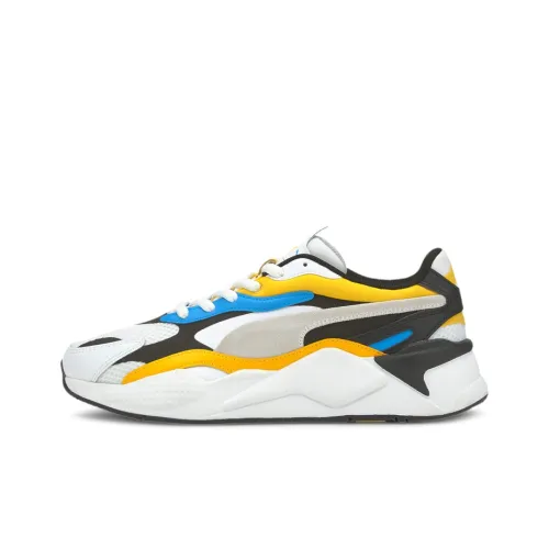 PUMA RS-X Casual Shoes Unisex Low-Top White/Black Yellow