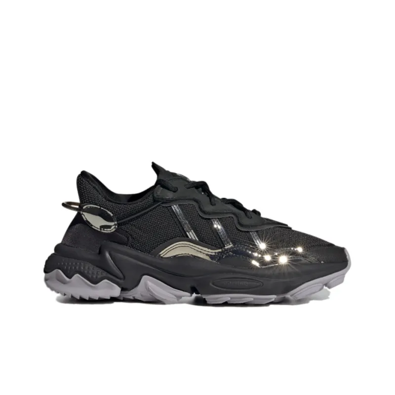 Adidas Women's Ozweego Tr 'Black Silver Metallic' Women's-1