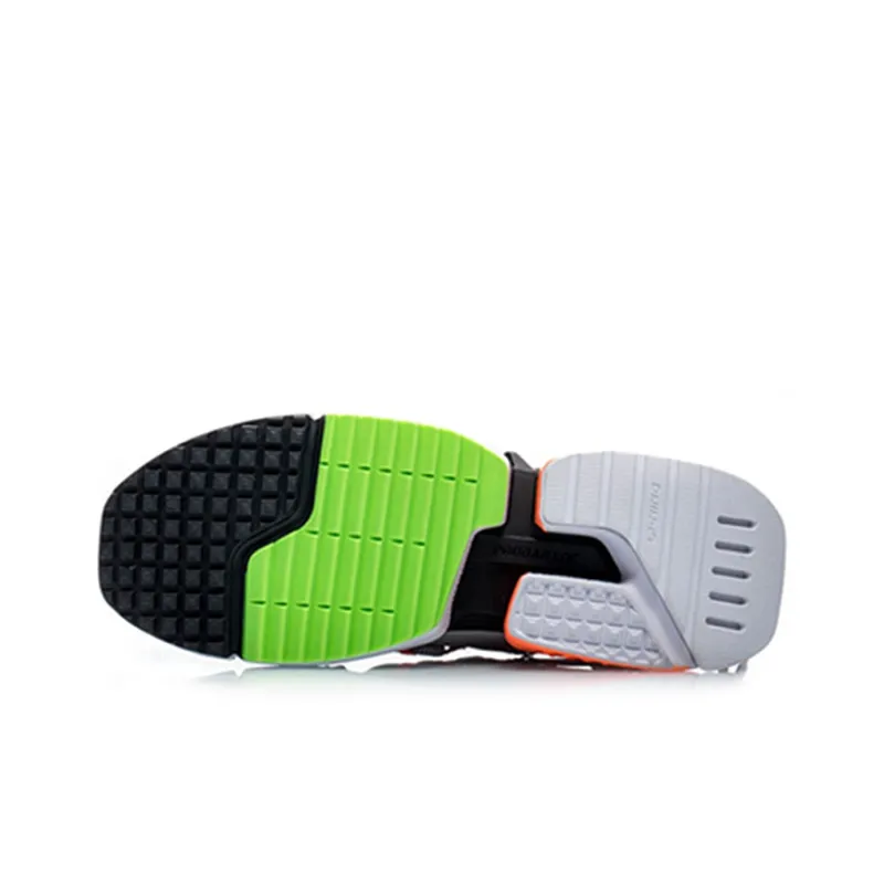 LiNing Pan Gu Casual Shoes Men Low Top Gray/Green/Black-3