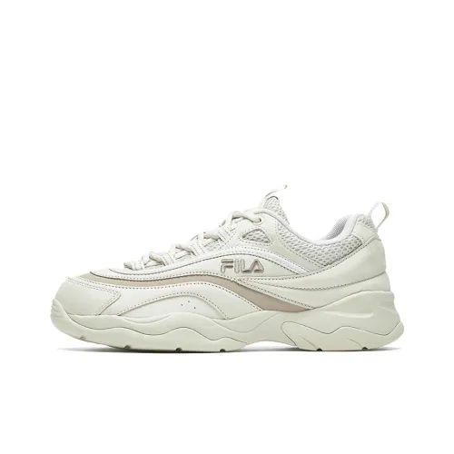 FILA Ray Retro Running Shoe Cream