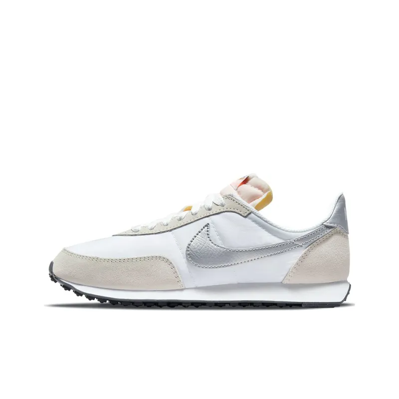 Nike Waffle Trainer 2 White Metal Silver Women's-0