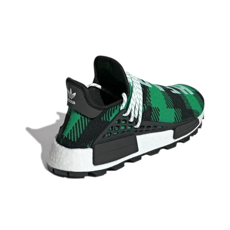 Adidas Pharrell X Billionaire Boys Club X Nmd Human Race Trail 'Green Plaid'-3