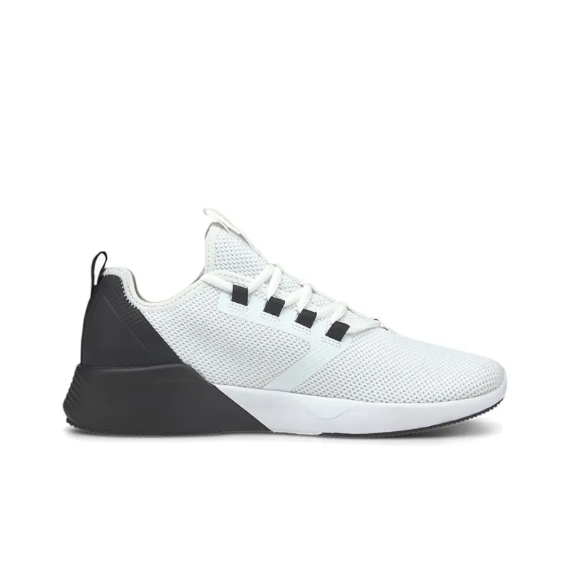 PUMA Retaliate Low Top Running Shoes Black/White-1
