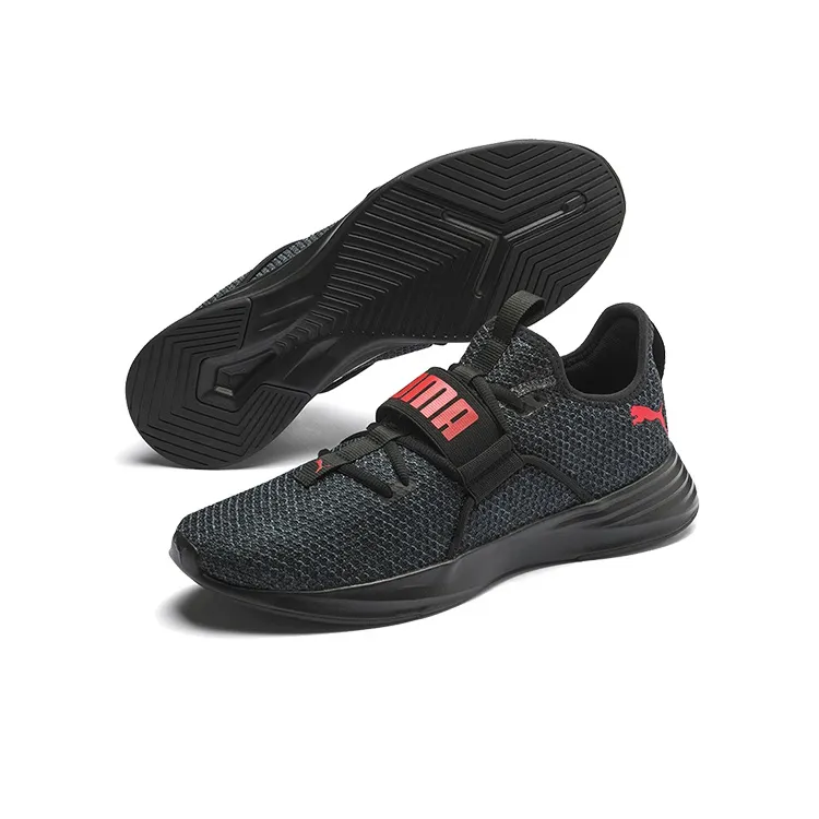 PUMA Persist Xt Knit Low Top Running Shoes Black-4
