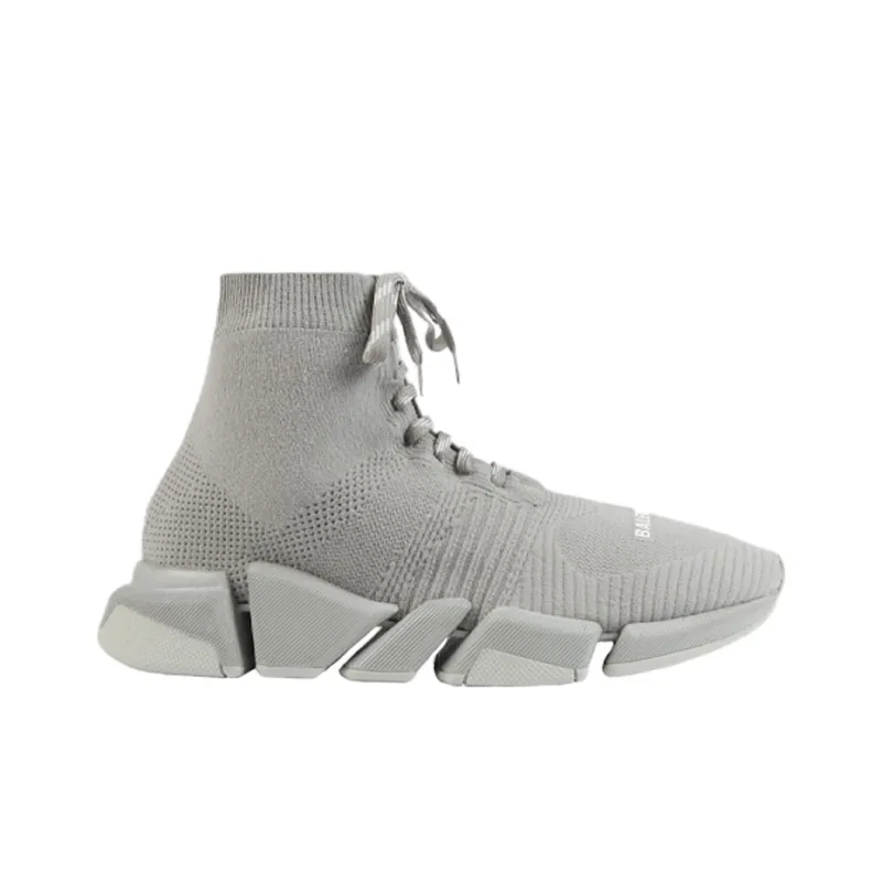 Balenciaga Speed 2.0 Lace Up Grey-1