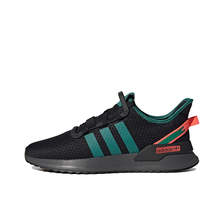 Adidas Originals U Path Run Casual Shoes Men Low Top Black Green POIZON