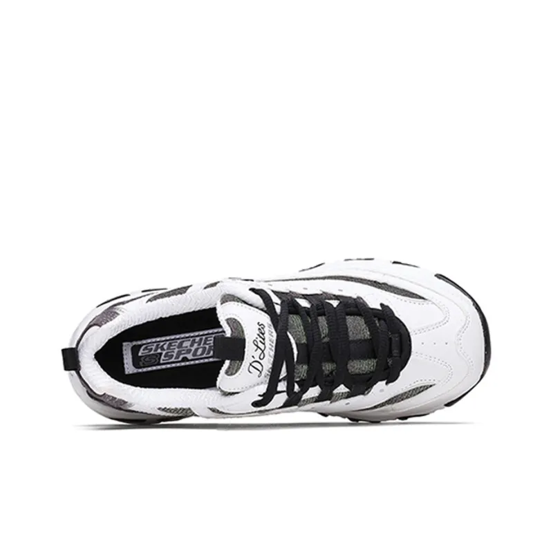 Skechers D'lites Silver/Grey Women's-3