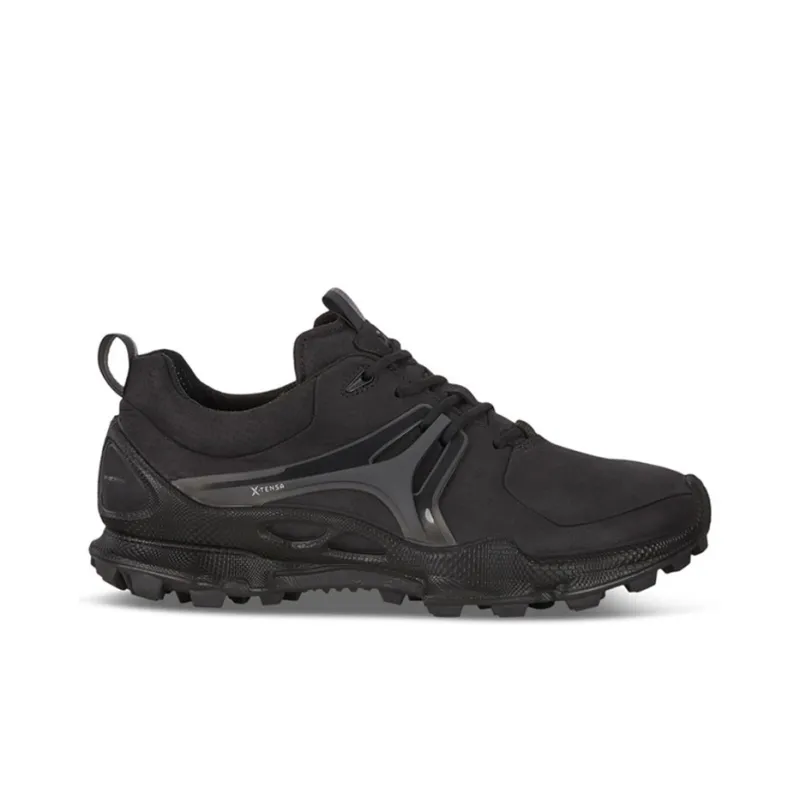 Ecco Biom C Trail Cushioning And Breathable Low Top Hiking Shoes Men's Black-1