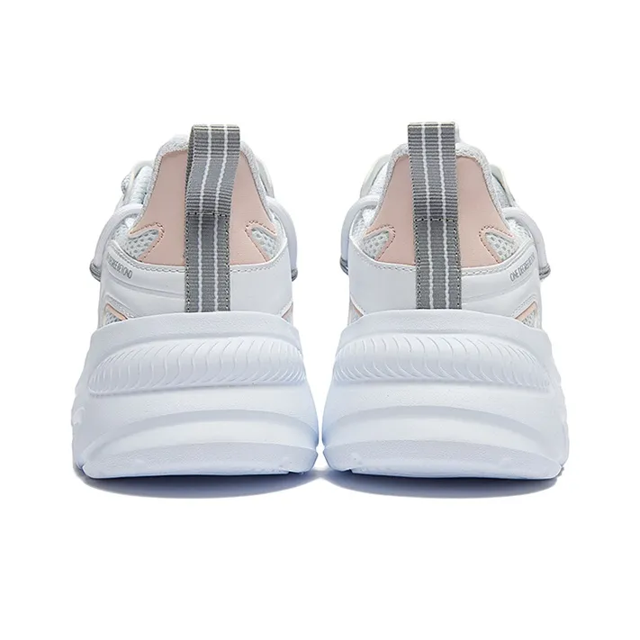 361° Casual Shoes Women's Low-Top White/Pink-2