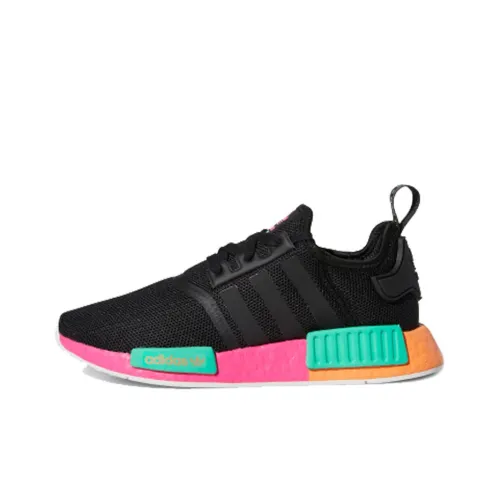 Adidas NMD R1 Black Shock Pink Women's