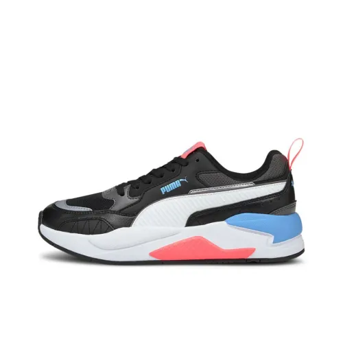 PUMA X-RAY Casual Shoes Unisex Low-Top Black/Blue/Red