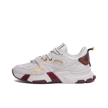 GUGONG·BAOYUNLOU x LiNing 001 Journey Anti Slip Wear Resistant Low Top Sports Casual Shoes Women's Gray Purple