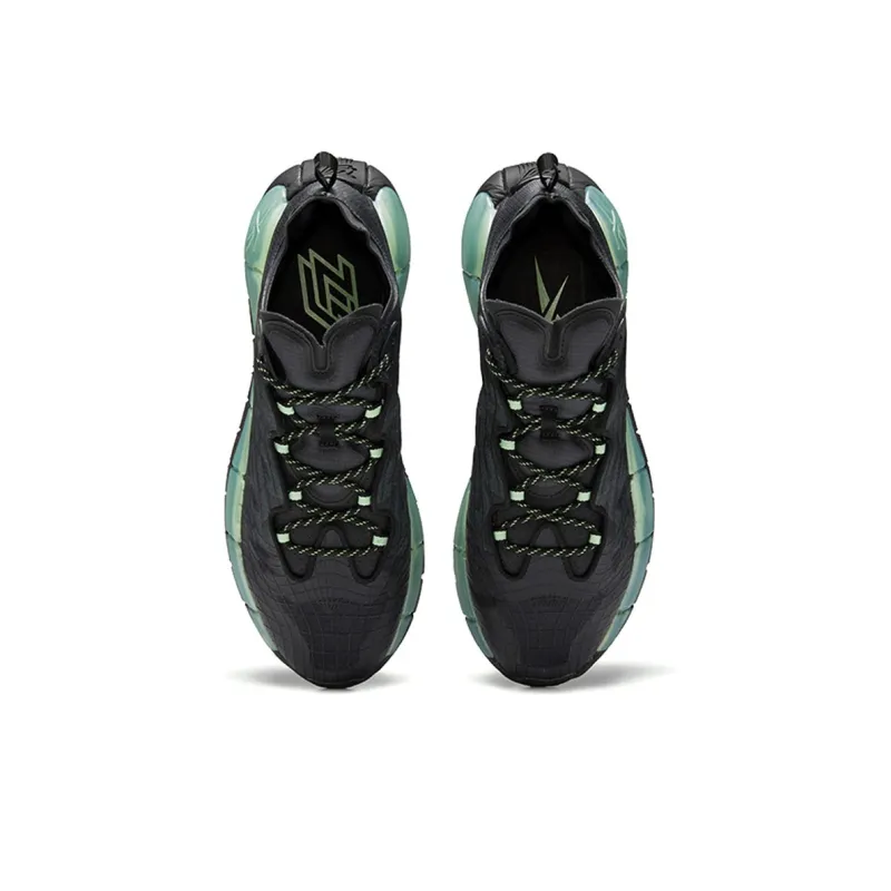 Reebok Zig Kinetica Ii Black Neon Mint-3