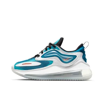 Nike Air Max Zephyr Cushioning Anti-Slip And Wear-Resistant Low-Top Casual Shoes GS White Blue