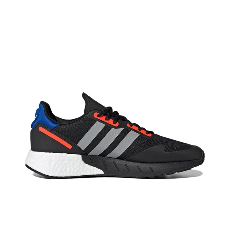 Adidas Zx 1K Boost Black Silver Metallic-1