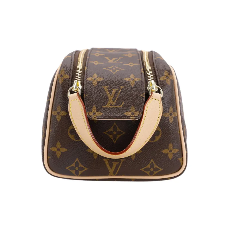LOUIS VUITTON Dopp Kit Toilet Pouch Monogram Canvas-4