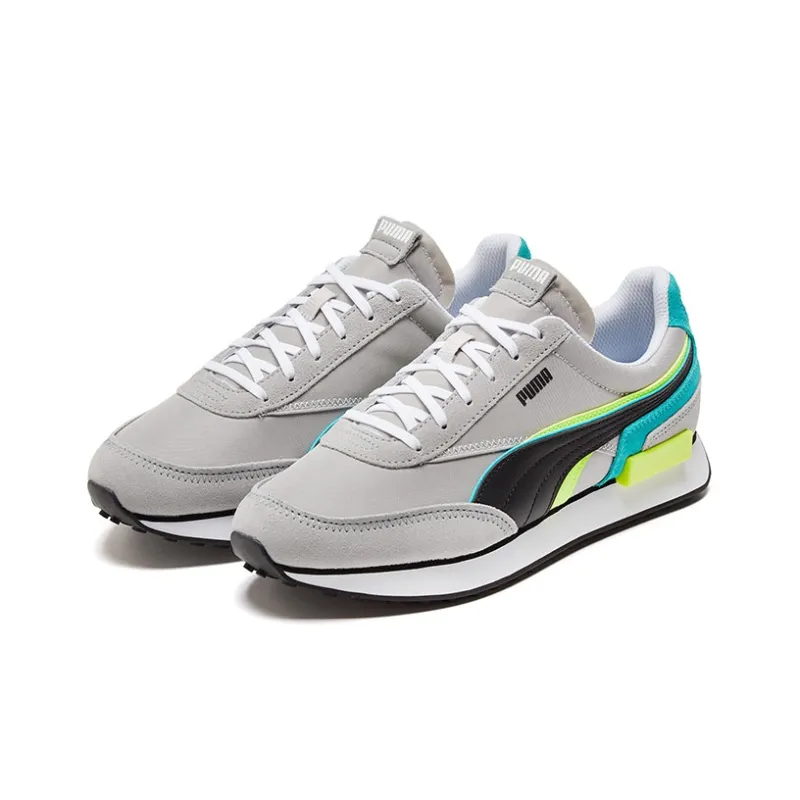PUMA Future Rider Double Grey Violet Quarry-2