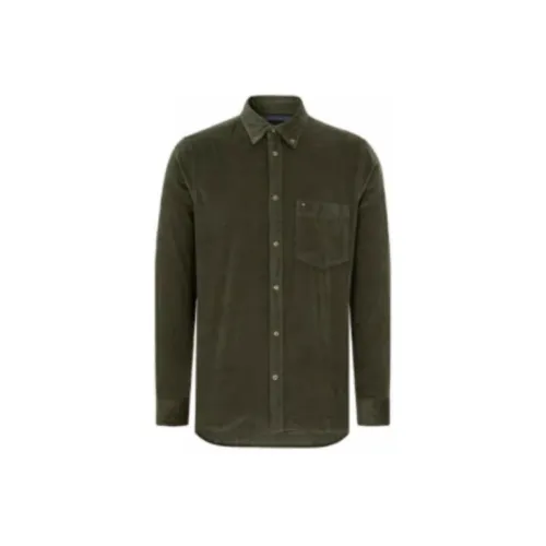 Tommy Hilfiger Shirts Men Army Green