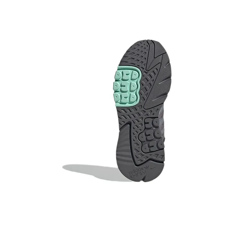 Adidas Originals Nite Jogger 'Gray Green White'-5