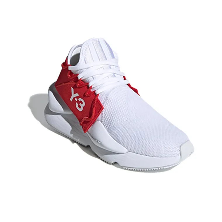 Adidas Y 3 Kaiwa Knit Cloud White Red-2