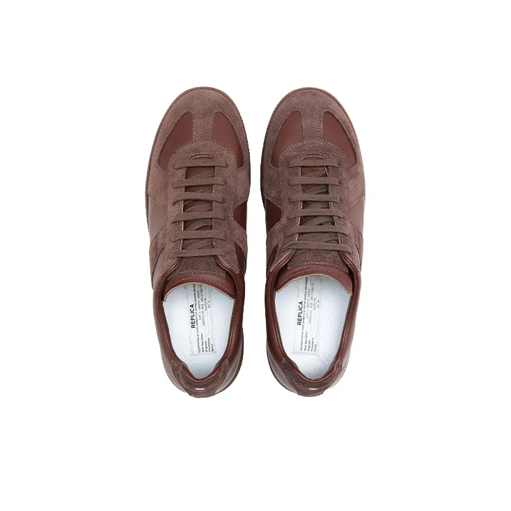 Maison Margiela Replica Low Top Casual Shoes Men's Brown-4