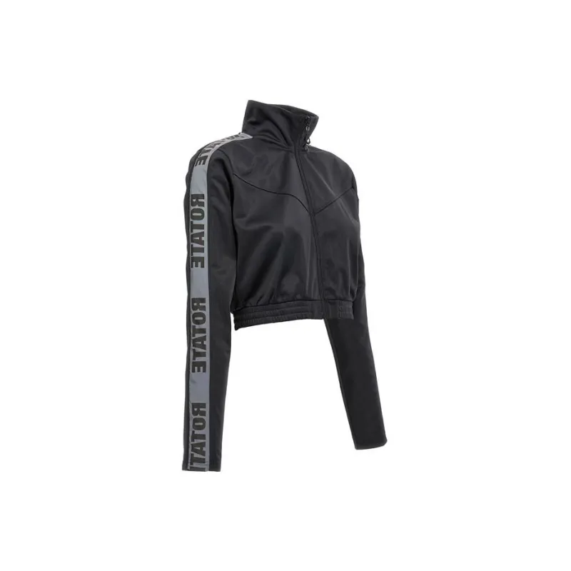 Rotate Logo Tape Cropped Track Jacket-2