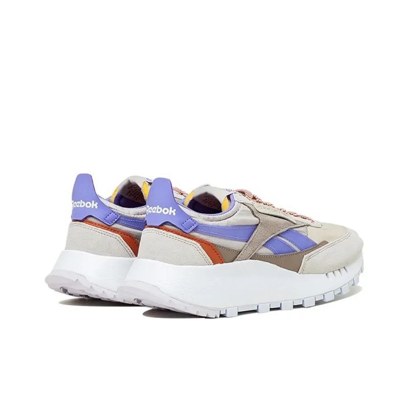 Reebok Women's Classic Leather Legacy 'Sand Stone Hyper Purple' Women's-4