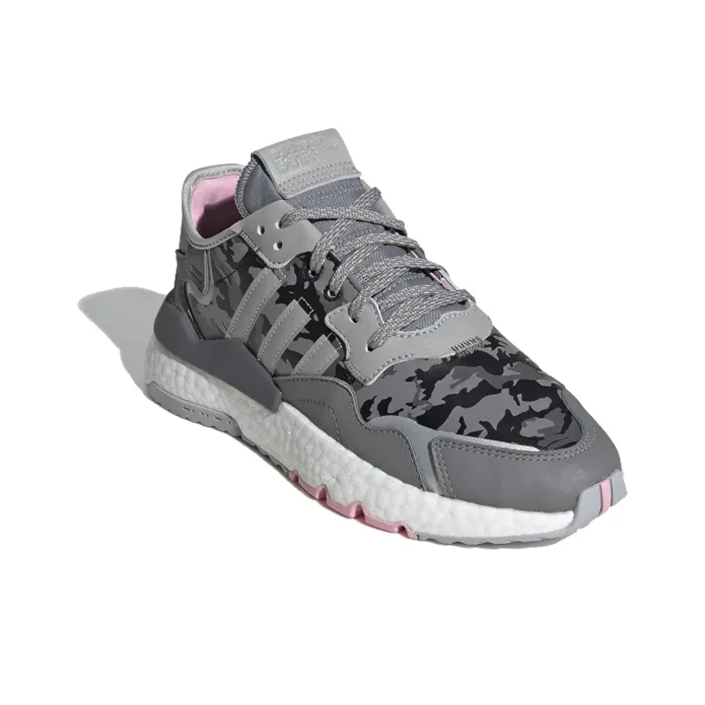 Adidas Nite Jogger Camo Grey Women's-2