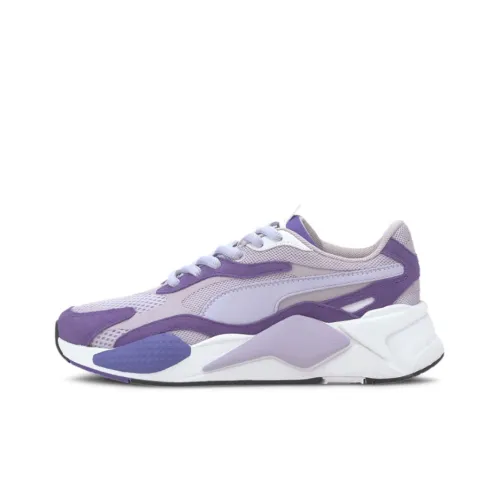 PUMA RS-X Casual Shoes Unisex Low-Top Gray/Purple/White